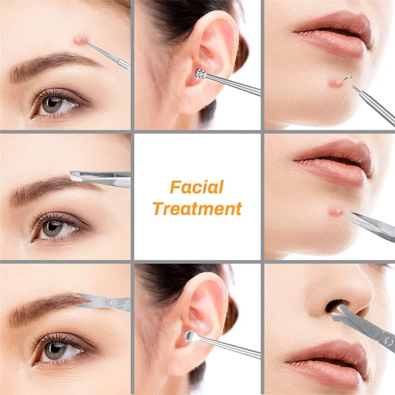 Набор для маникюра и педикюра из нержавеющей стали 21 шт. | Инструменты