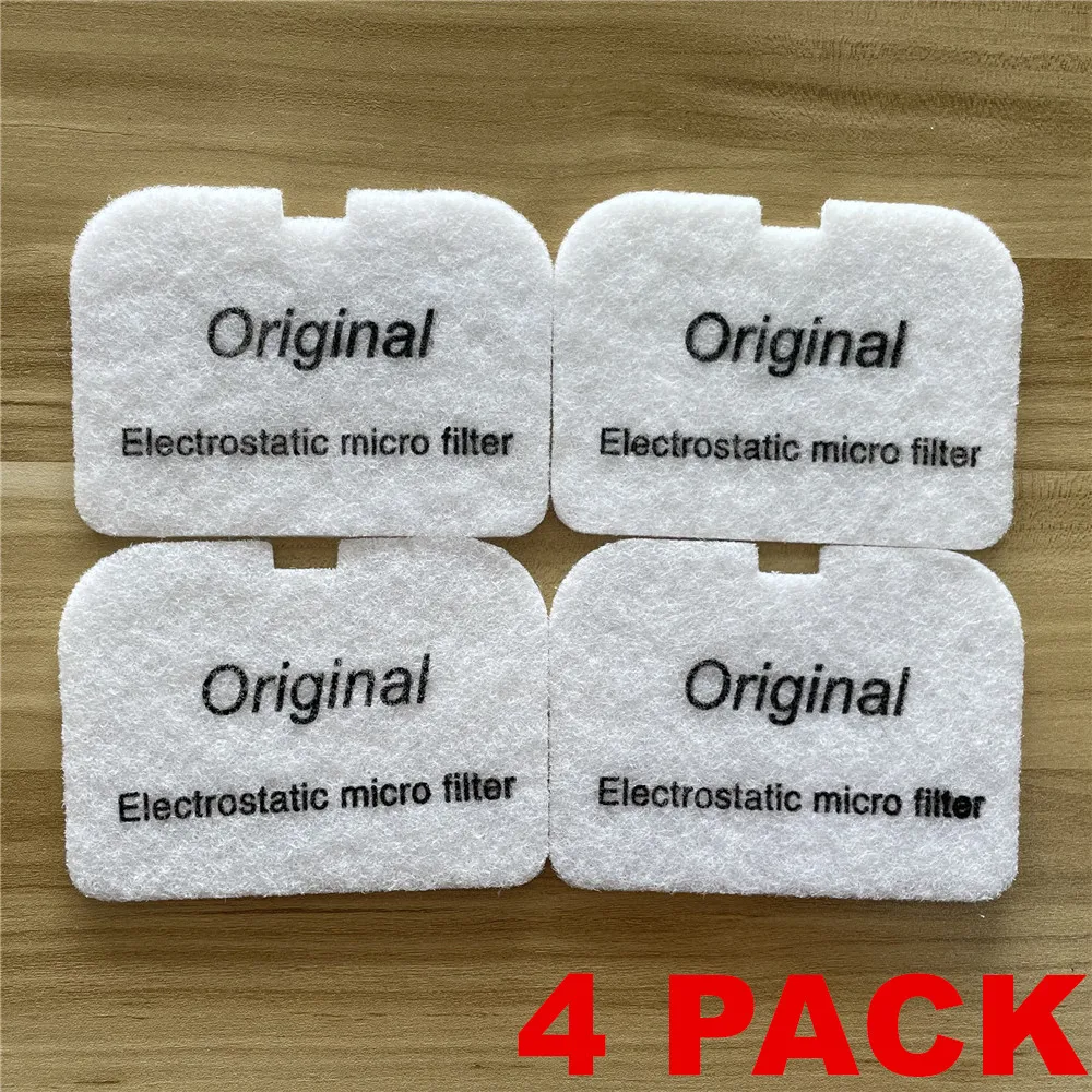 Набор из 4 шт. оригинальных электростатических микрохлопковых фильтров Nilfisk для