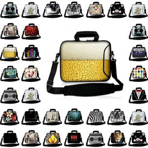 laptop shoulder strap briefcase 2020 10121314151617 inch notebook messenger carry bag case for macbook lenovo acer samsung free global shipping