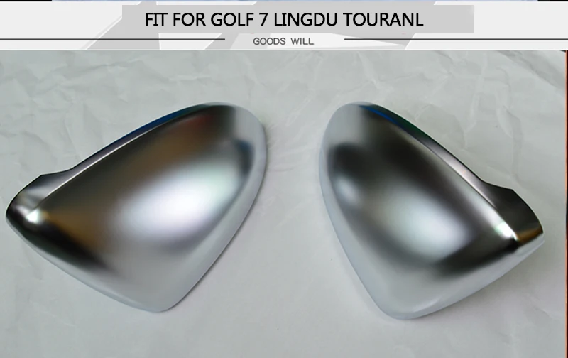 1 пара матовых хромированных защитных чехлов для зеркала заднего вида V W Golf7 Golf 7 GT