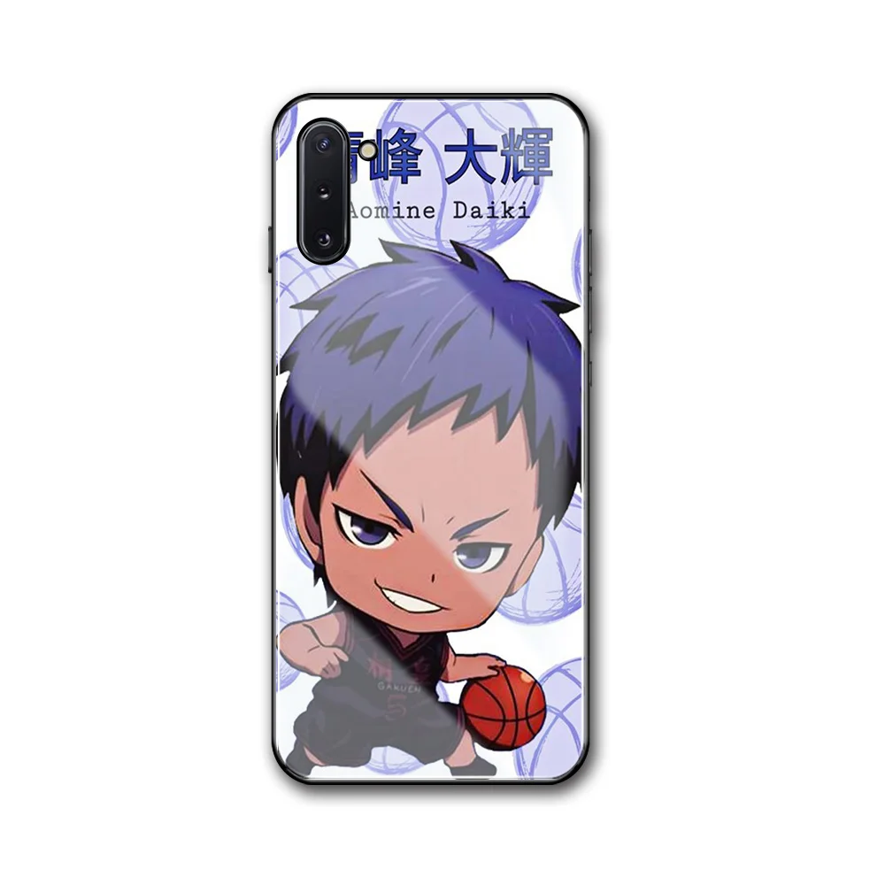 DIY чехол для Samsung A70 Kuroko's баскетбольный закаленный жесткий S8 S9 S10 s20 Plus S10e Note 8 9 10 A20