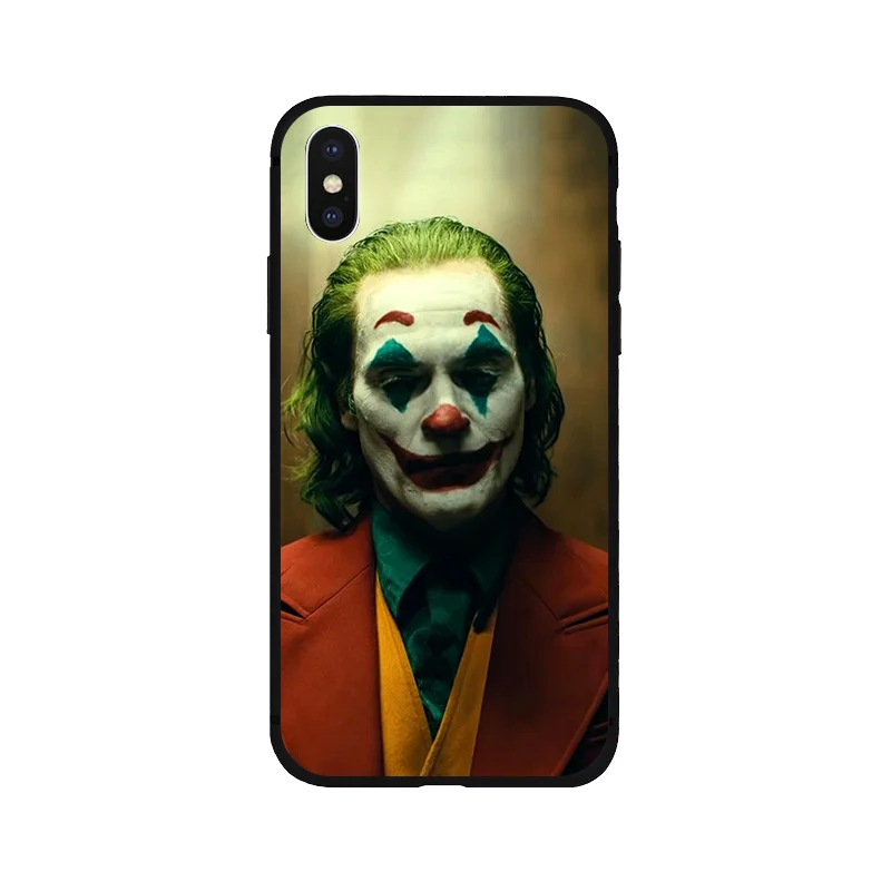 Joker Joaquin Phoenix мягкий силиконовый черный чехол для телефона iPhone11 pro 5s se 6 6s 7 8 plus X Xs XR MAX
