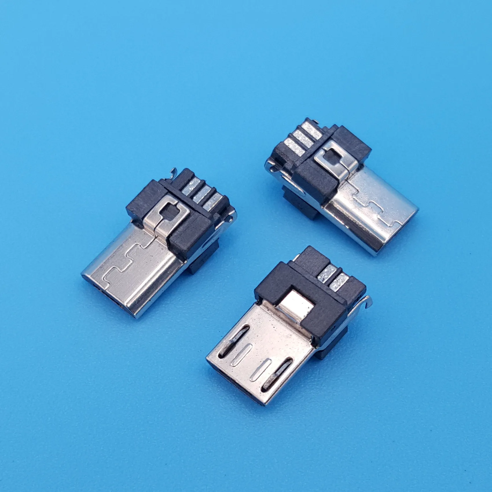 20 шт. Micro USB Тип B 5-контактный штекер провод паяльного типа DIY коннектор |