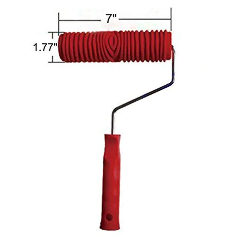 Имитация дерева шаблон набор инструментов Eg300T 7 дюймов резиновый ролик + Ms16