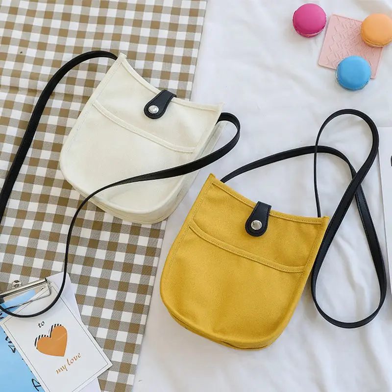 

Холщовая Сумка для женщин, вместительный мессенджер для девушек, модный трендовый натуральный взрывобезопасный маленький саквояж на плечо