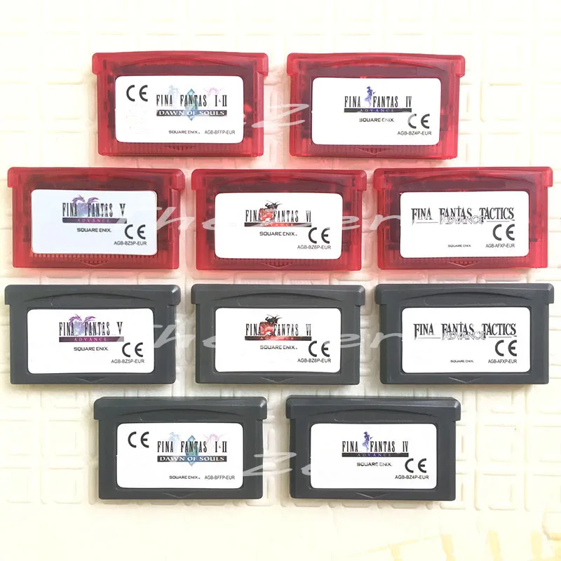 Multilin видео игры Cartrid консоль карточная игра Fina фанта серии рус/FRA/Дэу/ESP/ITA Язык для