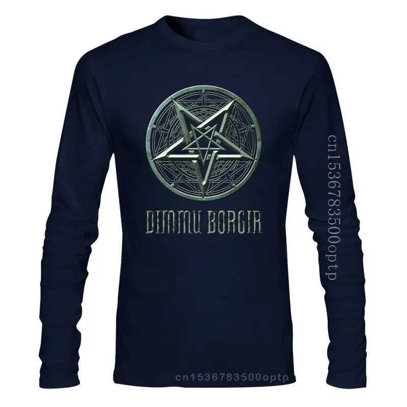 

New 2021 Dimmu Borgir Logo Metal Rock Band Men's Black T-Shirt Size S to 3XL