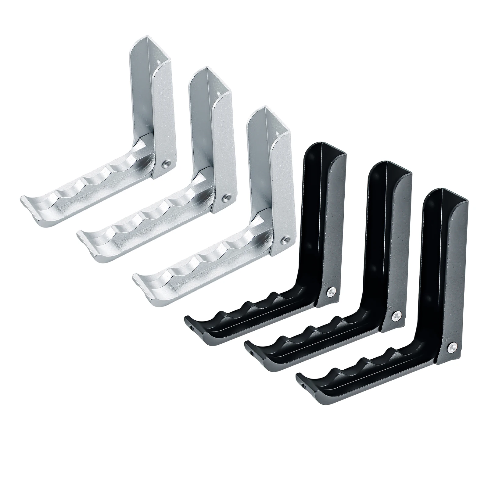 

3pcs Aluminum Robe Hanger Hook Durable Wall-mounted Coat Hanger Bathroom Accessories