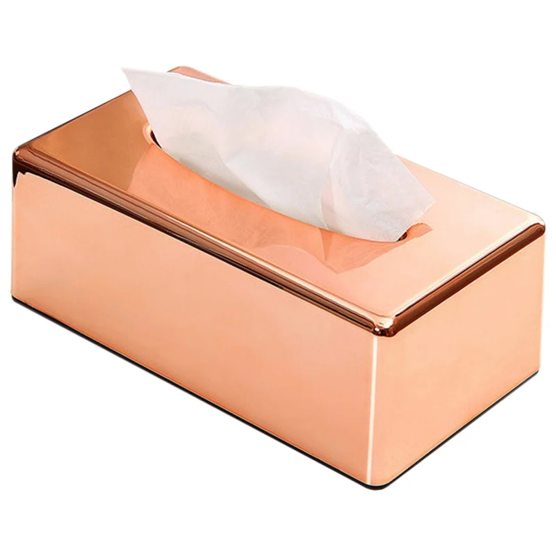 Бумажная стойка элегантная королевская розовая Золотая Автомобильная домашняя