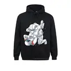 Толстовка мужская с длинным рукавом, свитшот, одежда с принтом для джиу-джитсу, астронавта, BJJ, MMA, бразильский принт манги джуджитсу