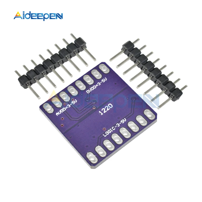DC 3 V-5 V CJMCU-1220 ADS1220 с низким энергопотреблением 24 битный аналого-цифрового преобразователя постоянного тока ADC SPI I2C/межсоединений интегральных схем Интерфейс для Arduino