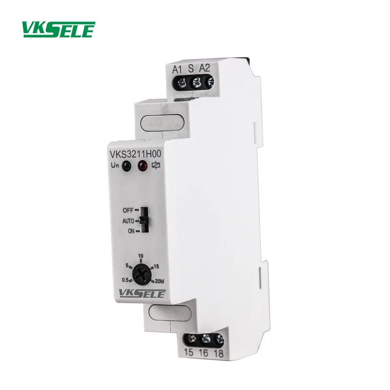 Ручной переключатель с задержкой времени VKS3211 16 А 110 В 220 переменного тока