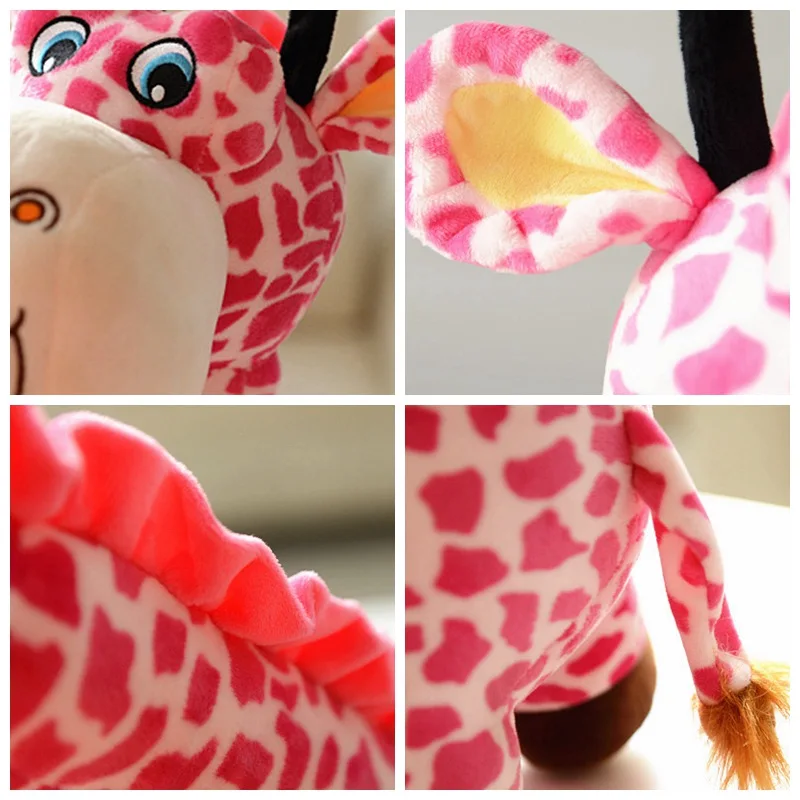 

40CM Giraffe Plush Toys Cute Stuffed Animal Dolls Soft Simulation Doll High Quality Birthday Gift Kids Toy yjj