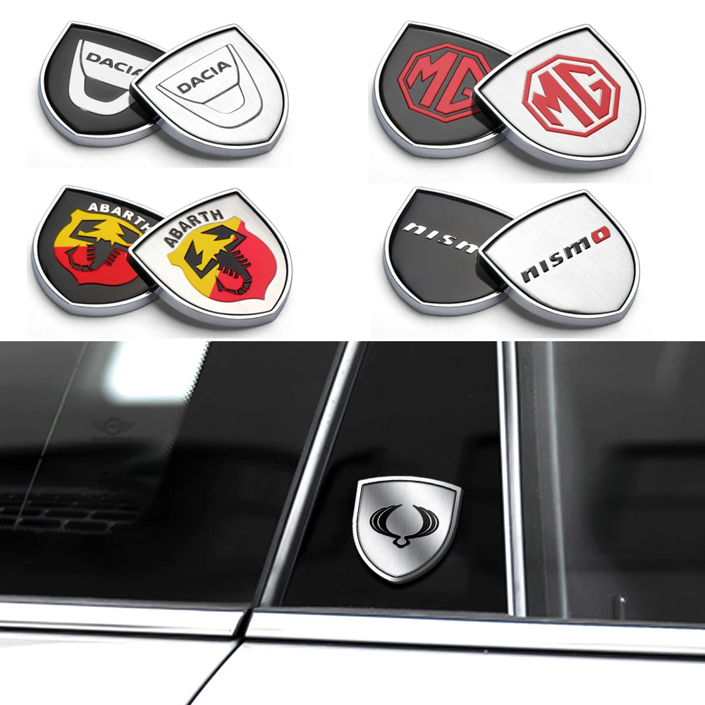 Автомобильный Стайлинг 3D металлическая наклейка на окно корпус для MG ZS MG3 MG5 MG6 MG7 GT