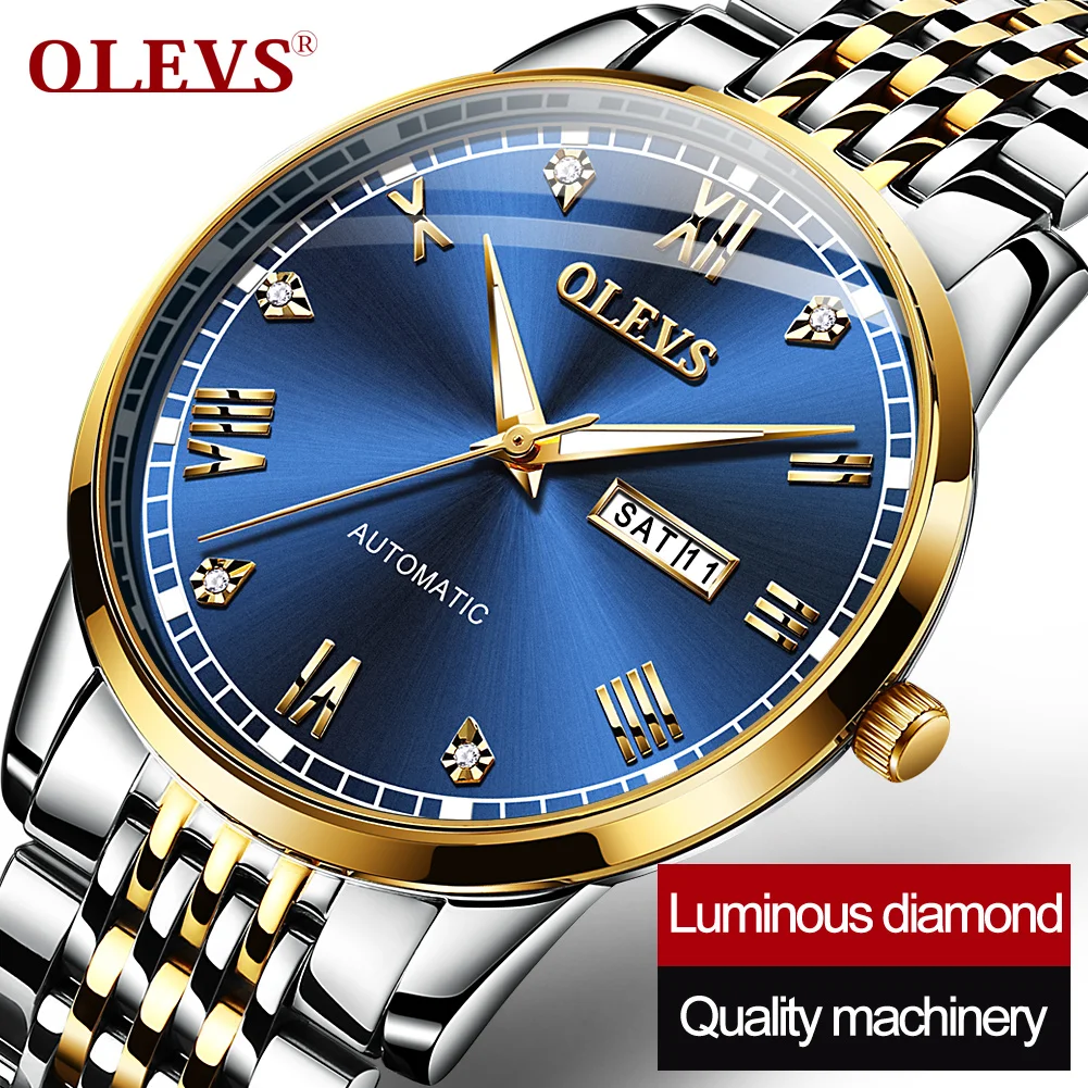 Montre homme OLEVS Лидирующий бренд деловые Для мужчин мужские часы роскошные Бизнес