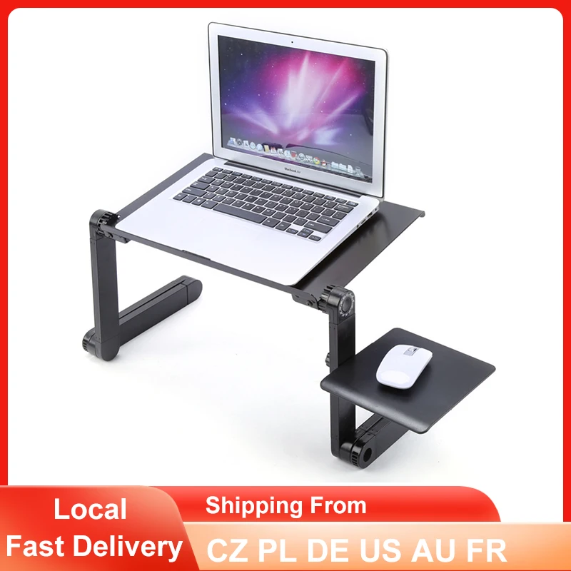 Регулируемый складной столик для ноутбука портативный компьютерный Настольный