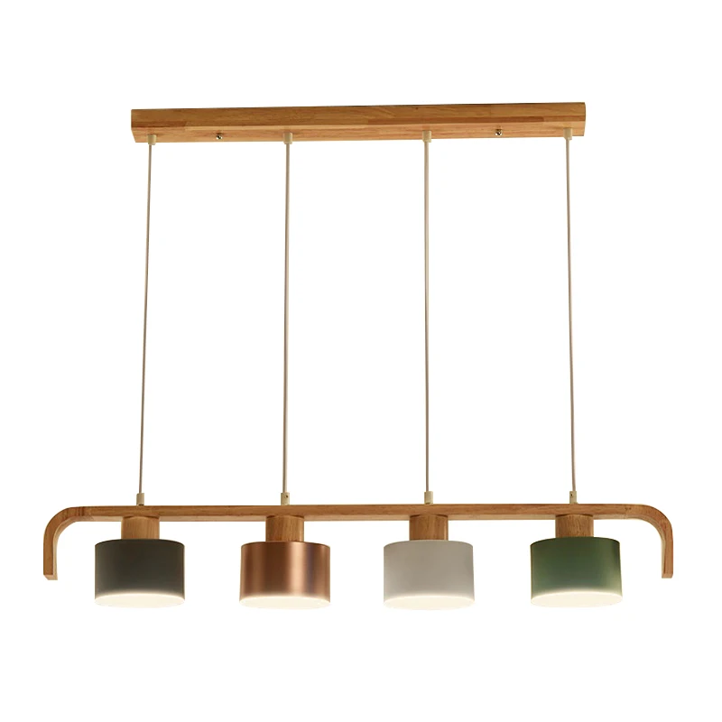 Подвеска в скандинавском стиле с тремя головками для ресторана креативная