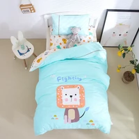 cartoon bedding set for baby kids children crib duvet cover pillowcase sheet edredones ninos girls princess blanket quilt cover