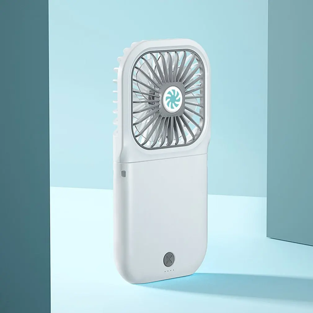 

Portable Mini Fan Handheld Fan Home Office Desk Speed Adjustable USB Rechargeable Fan Air Cooler Outdoor Travel