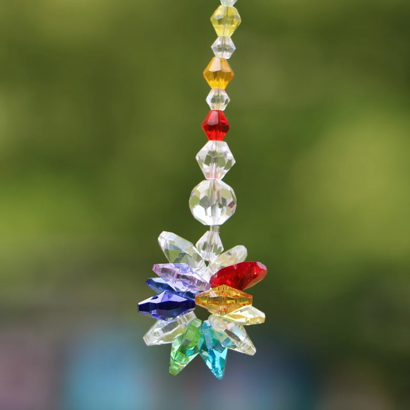 1 шт. хрустальное Сверкающее зеркало заднего вида Starburst Очаровательное украшение