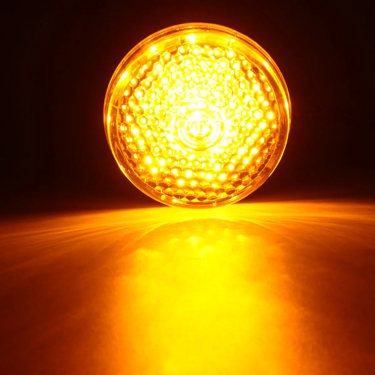 Светодиодные индикаторы поворота для мотоциклов 4 шт. передние и задние вилочные