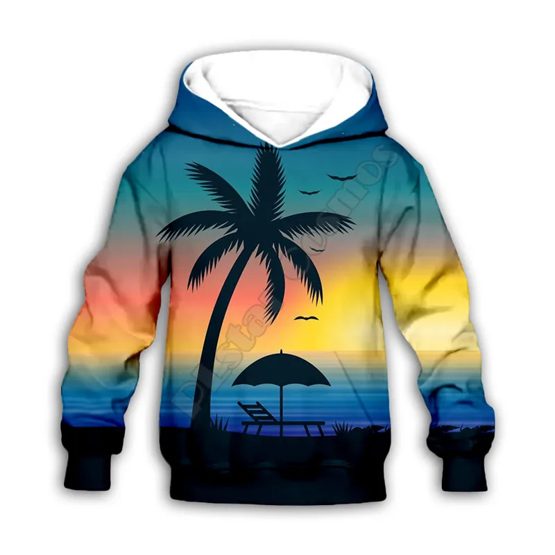 

Sunset Landscape 3d printed Hoodies family suit tshirt zipper Pullover Kids Suit Sweatshirt Tracksuit/Pant Shorts 01