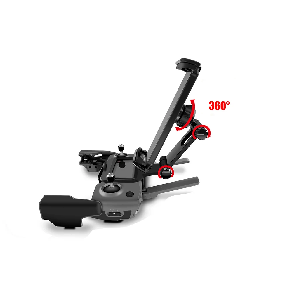 Держатель для телефона и планшета DJI Mavic 2/MINI/PRO/Spark/AIR/Mini SE кронштейн Переднего Вида