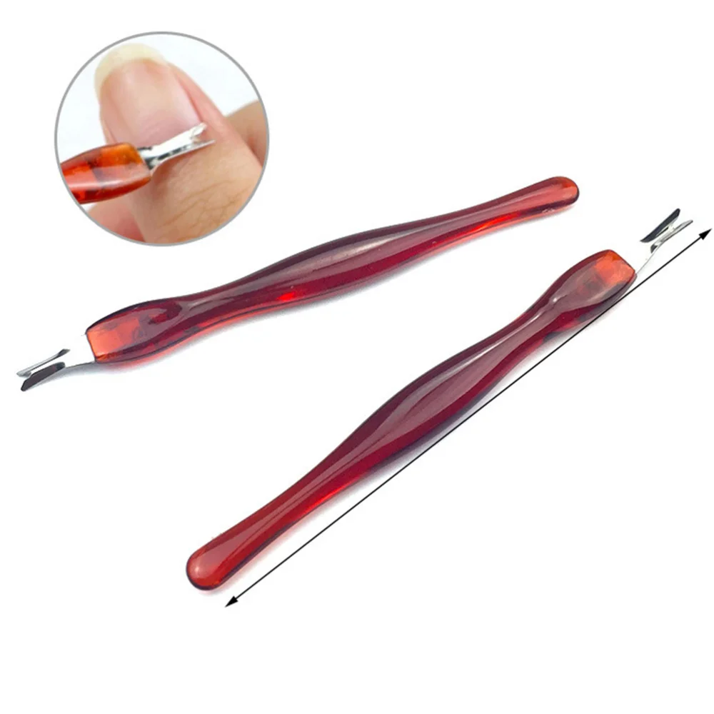 

Nail Art Tools Pedicure Cuticle Trimmer Remover Pusher Dead Skin Callus Removal Fork )