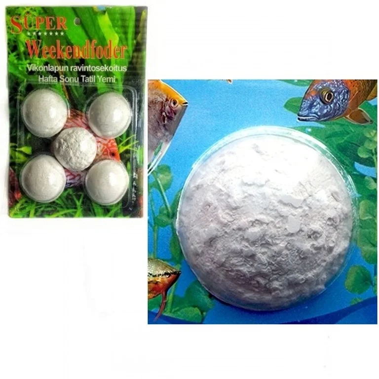 

Weekend Holiday Feed-Aquarium fish For 5li Set