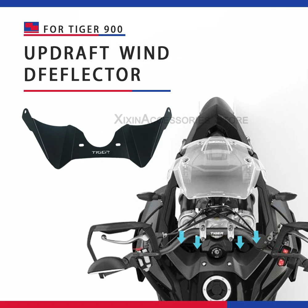 

Для TIGER900 GT PRO LOW 2020 2021 мотоциклетный вилочный Щит Отражатель ветра для улучшения воздушного потока для Tiger 900 ралли