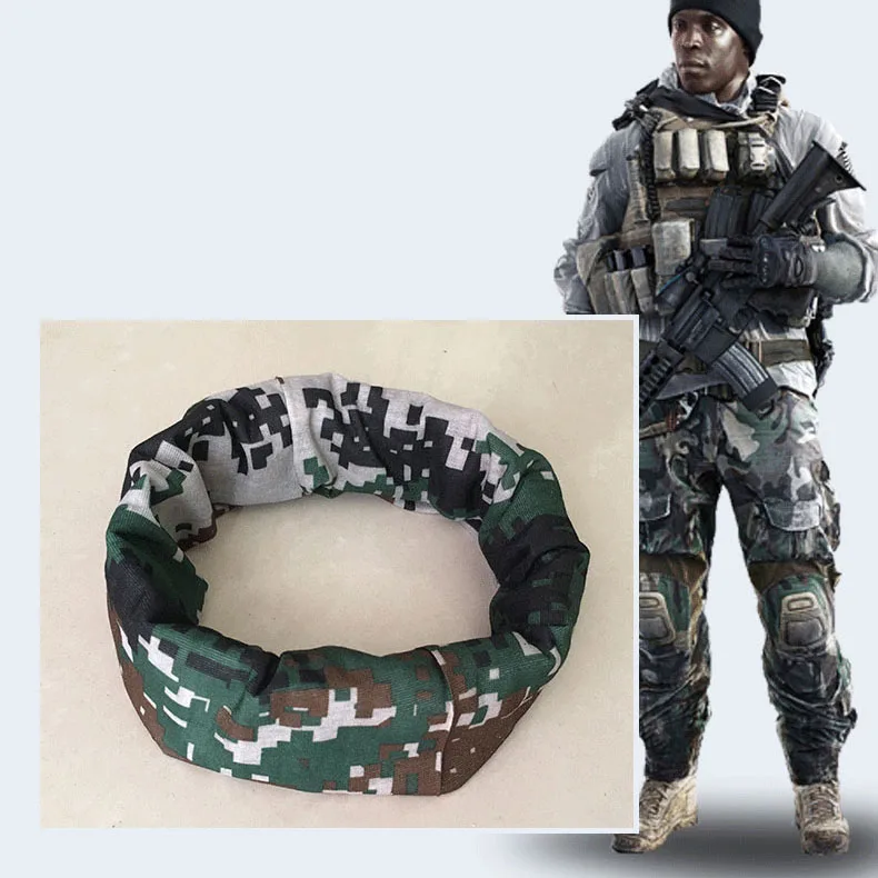 Движение езда волшебный платок на голову бесшовная маска Открытый тренировочный