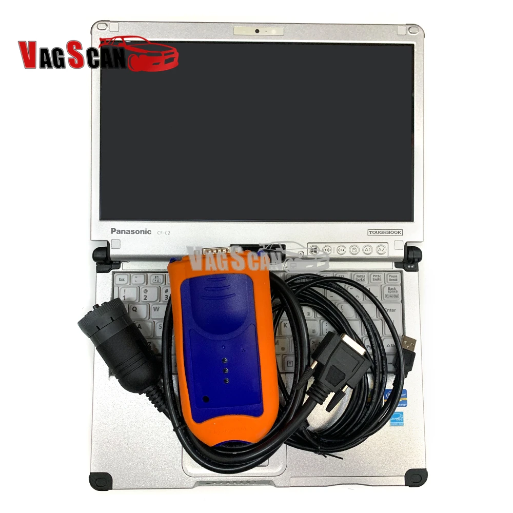

Toughbook CF-C2 laptop For EDL V2 JD Electronic Data Link service tool JD EDL V2 diagnostic tool