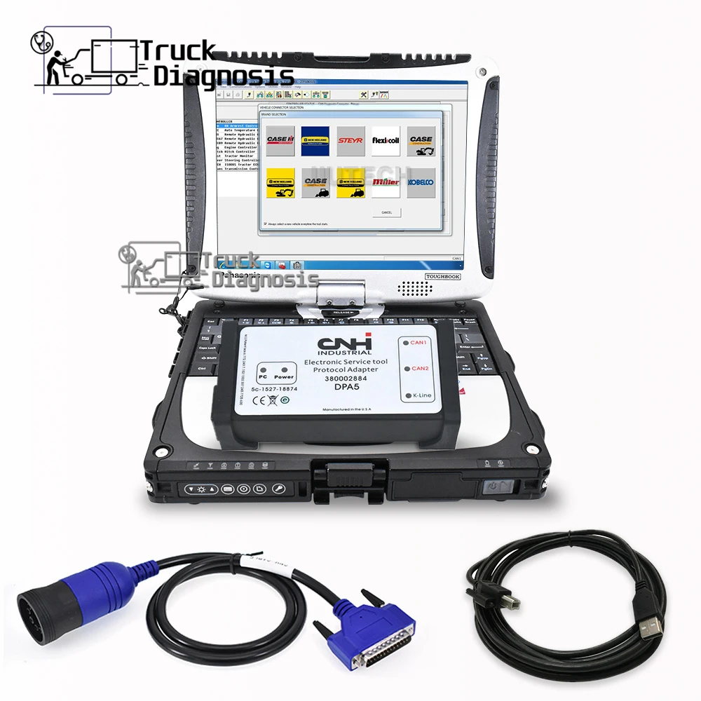 9.0 cnh est cf19 Toughbook cf19 для CNH Est диагностический инструмент с новой голландской чехол для сельского хозяйства диагностический комплект сканер - Цвет: 9.0 cnh est cf19