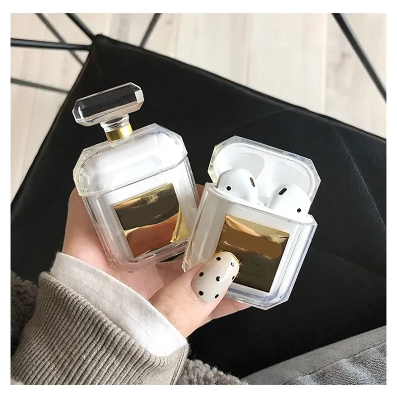 Чехол для беспроводных наушников Airpods 2 Gen Pro 3 металлическая цепочка роскошный