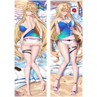 Чехол для подушки, 60x170 см, с изображением аниме-игры MmiHoYo 4, Мурата, химеко, киана, каслана дакимакура, двустороннее постельное белье с 3D-принтом, обнимающее тело