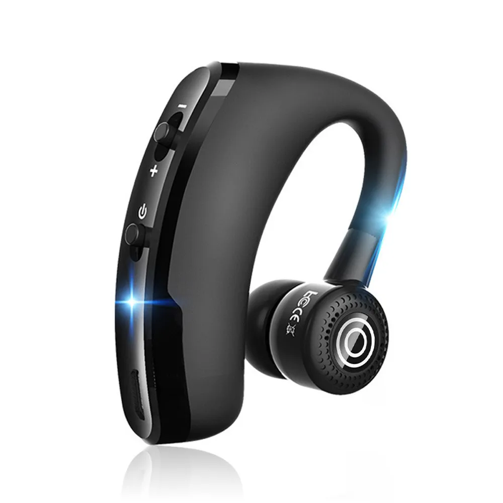 Гарнитура Bluetooth 4,1, спортивные наушники V9, беспроводные наушники-вкладыши с микрофоном - изображение