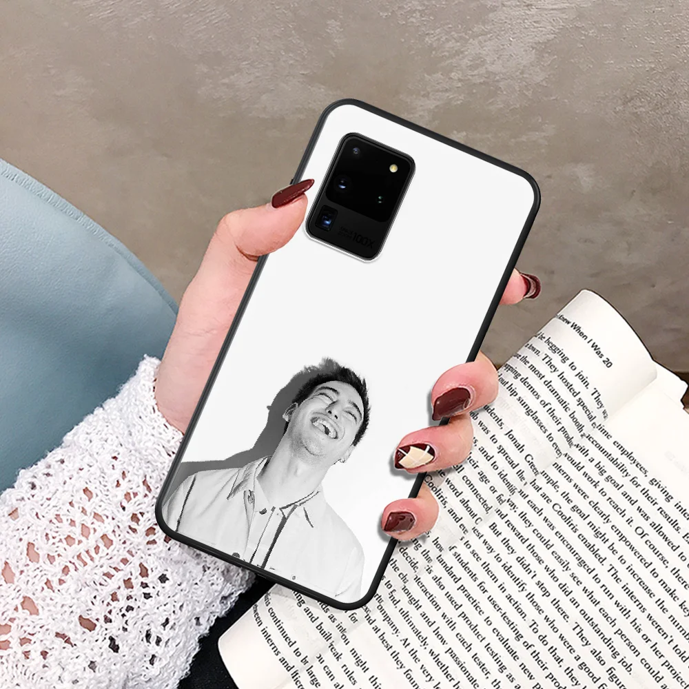 

George Miller Joji Phone Case For Samsung Galaxy Note S 8 9 10 20 Plus E Lite Uitra black Etui Silicone Hoesjes Luxury Funda