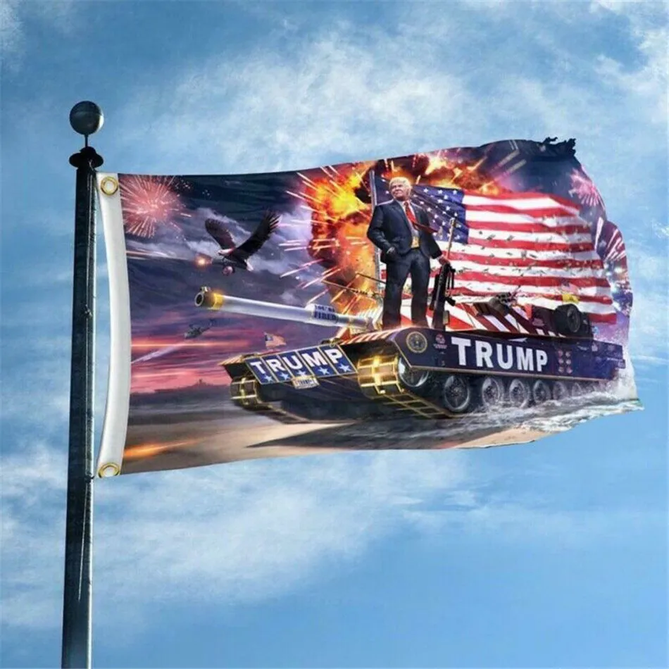 Make America Great Again Дональд флаг "Трамп" Танк 3x5 футов для President USA 4YANG