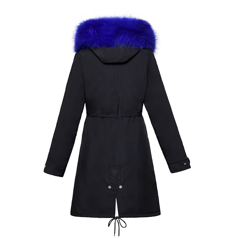 Модная теплая парка с хлопковой подкладкой и капюшоном пальто новинка 2020 зимняя