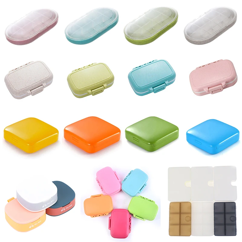 

1 шт., дорожный пластиковый органайзер для таблеток