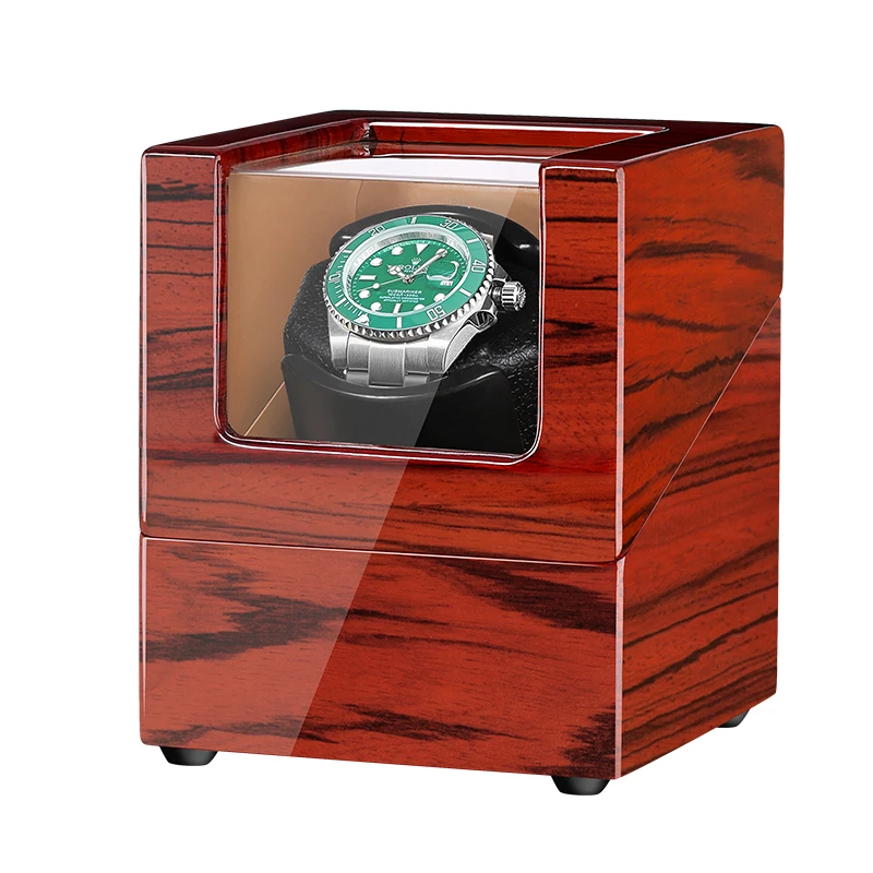 Одиночные часы бытовые деревянные одиночные Winder автоматические Box аксессуары