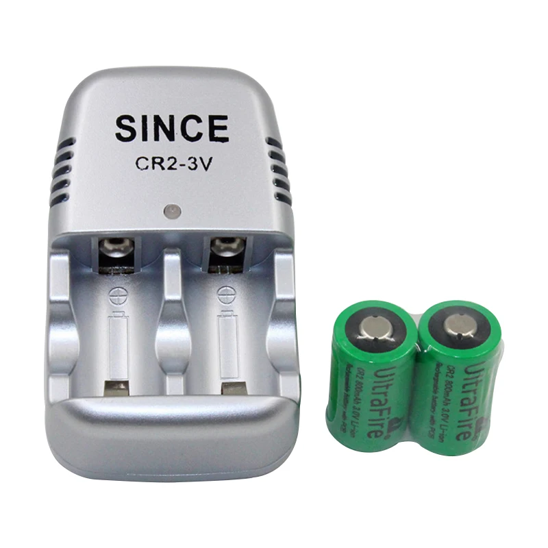 2 шт. литиевые аккумуляторы 15270 CR2 800 мАч 3 в|rechargeable battery|battery acr2 charger |
