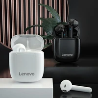 lenovo xt89 tws wireless bluetooth5 0 ergonomic design headset waterproof touch control hifi earphones with noise reduction