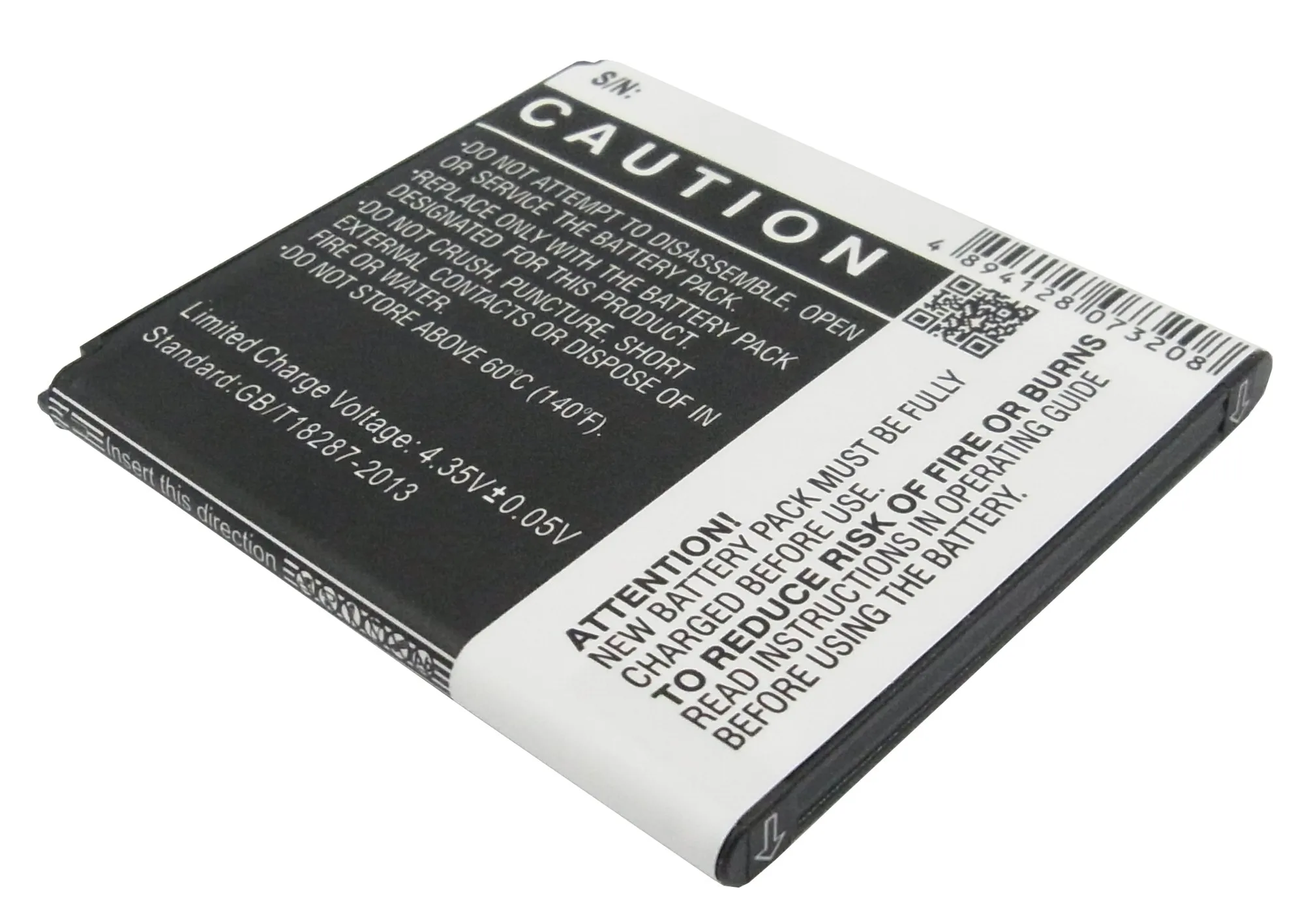 

Upgrade Battery For SHV-E330L,SHV-E330S,SHV-E470S,SPH-L720 2600mAh / 9.88Wh
