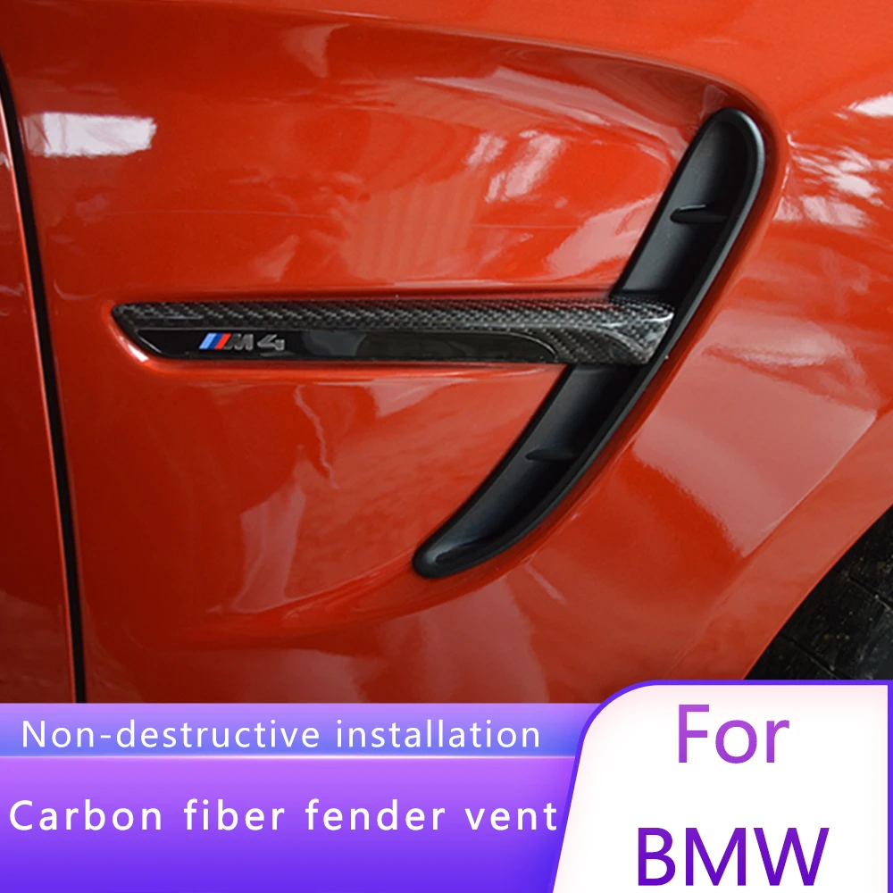 

Боковое крыло для BMW F80 M3 F82 M4 Coupe F83 M4 Convertible 2012 - 2017 1 пара M3 M4 из углеродного волокна