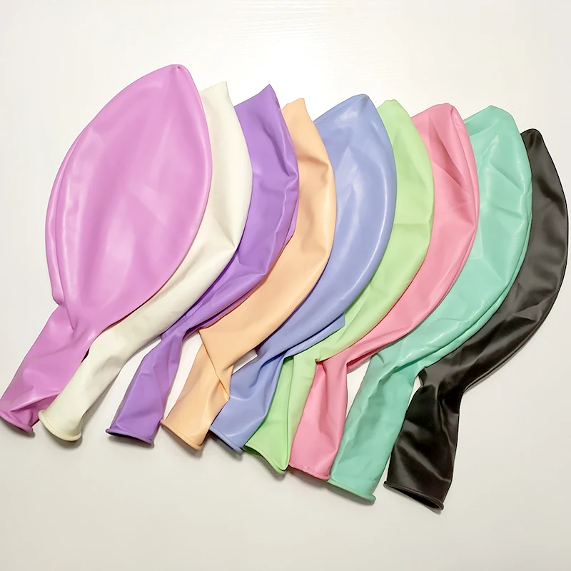 Гигантские Воздушные шары цветные круглые латексные большие макарон украшение