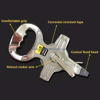 p82c open reel stainless steel tape measure portable steel frame ruler measuring too