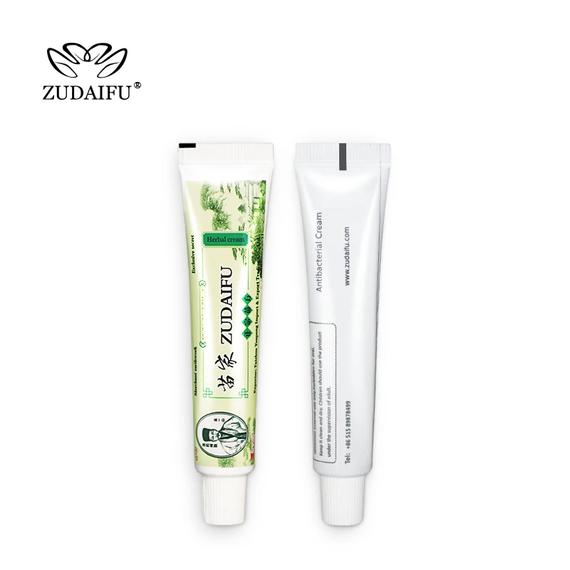 

Original Zudaifu Skin Psoriasis Cream Dermatitis Eczematoid Eczema Ointment Skin Problems Treatment Body Care Cream With Box 15g