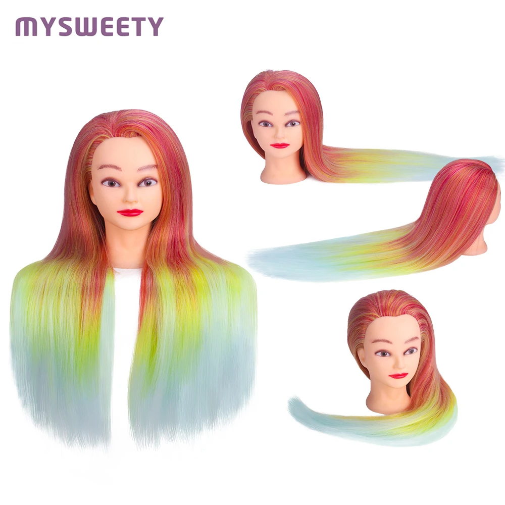 Профессиональный манекен головы парика 29 &quot для практики косметологии укладки