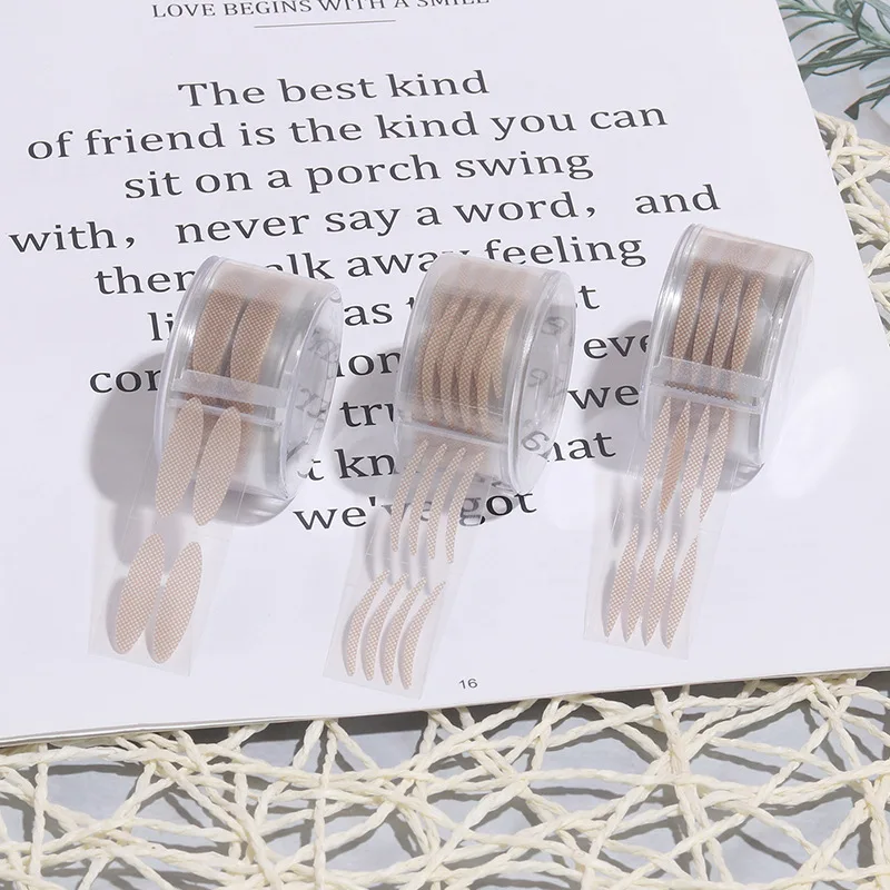 

Cheap 600PCS Invisible Eyelid Sticker Lace Eye Lift Strips Double Eyelid Tape Adhesive Stickers Eye Tape Tools L/S Style